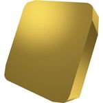 Fräswendeschneidplatte ISO SPKN 1504EDER:M8340 Tiefe 13mm PVD beschichtet Gold - VPE: 10