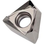 Fräswendeschneidplatte ISO TNGX 100404FR-FA:HF7 Bohrungs-D. 2,8mm Farbe Silber - VPE: 10