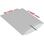 Druckverschlussbeutel Maße 500x600mm Stärke 90µ PE transparent TRANSPAK - VPE: 200