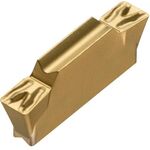 Drehwendeschneidplatte ISO LCMF 031602-F:T8330 Tiefe 3mm PVD beschichtet Gold - VPE: 10