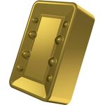 Drehwendeschneidplatte ISO LNUX 40-1129003:6630 D.9,3mm MT-CVD beschichtet Gold - VPE: 5