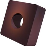 Drehwendeschneidplatte ISO SNMA 120408:T8415 D.5,16mm PVD beschichtet Goldbraun - VPE: 10