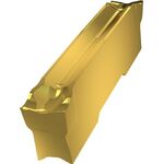 Wendeschneidplatte ISO GL4-D400G02R06-PM:G8330 Breite 4mm PVD beschichtet Gold - VPE: 10