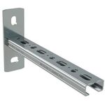 Walraven Wandkonsole RapidRail 30x15 ev L: 200 mm mit Schnittmarkierungen