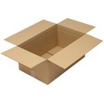 Faltkarton 1-wellig Maße 610x380x280mm Qualität 1.30 C braun TRANSPAK - VPE: 25