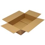 Faltkarton 1-wellig Maße 700x450x160mm Qualität 1.20 B braun TRANSPAK - VPE: 25