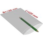 Druckverschlussbeutel Maße 160x220mm Stärke 90µ PE transparent TRANSPAK - VPE: 1000