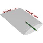 Druckverschlussbeutel Maße 250x350mm Stärke 90µ PE transparent TRANSPAK - VPE: 1000