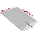 Druckverschlussbeutel Maße 400x600mm Stärke 50µ PE transparent TRANSPAK - VPE: 500