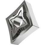 Drehwendeschneidplatte ISO CNGG 120402E-SF:H07 Bohrungs-D. 5,16mm Farbe Silber - VPE: 10