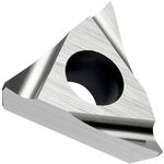 Drehwendeschneidplatte ISO TPGX 090202FL-JZ:TT010 Bohrungs-D. 2,5mm Farbe Grau - VPE: 10