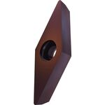 Drehwendeschneidplatte ISO VCMW 110304:T8415 D.2,8mm PVD beschichtet Goldbraun - VPE: 10