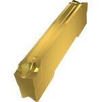 Wendeschneidplatte ISO GL3-D300G02L12-PM:G8330 Breite 3mm PVD beschichtet Gold - VPE: 10