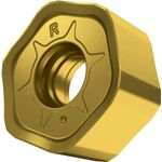 Fräswendeschneidplatte ISO HNGX 0604ANSN-R:M8340 D.3,7mm PVD beschichtet Gold - VPE: 10