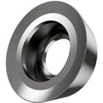 Fräswendeschneidplatte ISO RDHT 12T3MO-FA:HF7 Bohrungs-D. 3,9mm Farbe Silber - VPE: 10