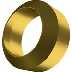 Scarfing-Schneidring ISO PSR3-R17:5040 Rohrinnen-D. 41mm MT-CVD beschichtet Gold - VPE: 10