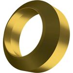 Scarfing-Schneidring ISO PSR4-R23:5040 Rohrinnen-D. 57mm MT-CVD beschichtet Gold - VPE: 5