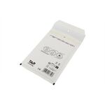 Luftpolsterversandtasche Innenmaß 110x215mm Außenmaß 140x225mm weiß SK-Verschlus - VPE: 200