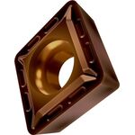 Drehwendeschneidplatte ISO CCMT 060204E-RF:T9325 D.2,8mm MT-CVD beschichtet - VPE: 10