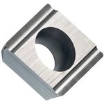 Drehwendeschneidplatte ISO CPGX 080304FL-JR:TT010 Bohrungs-D. 3,4mm Farbe Grau - VPE: 10