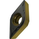 Drehwendeschneidplatte ISO DCMT 070204E-FM:T9415 D. 2,8mm MT-CVD beschichtet - VPE: 10