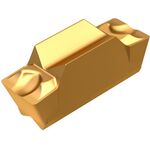 Drehwendeschneidplatte ISO LCMF 061604-CM:T8330 Breite 6mm PVD beschichtet Gold - VPE: 10