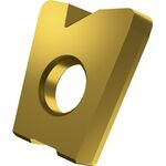 Fräswendeschneidplatte ISO LC 1210-KP:M8330 D. 5mm PVD beschichtet Farbe Gold - VPE: 10