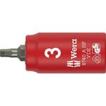 Steckschlüsseleinsatz 8740 A VDE HF 1/4 Zoll SW 3mm L.45mm WERA