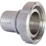 Milchrohrverschraubung Typ MMS VA (1.4404) IG 130x1/4 Zoll 102mm TEGUMA