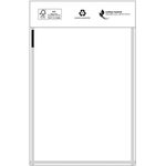 Dokumententaschen Standard Maße 90x118mm C7 o.Druck TRANSPAK - VPE: 2000