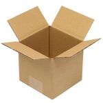 Faltkarton 1-wellig Maße 120x120x120mm Qualität 1.10 B braun TRANSPAK - VPE: 50