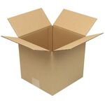 Faltkarton 1-wellig Höhenrillung Maße 220x210x210mm A5 Qualität 1.20 B braun - VPE: 50