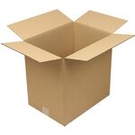 Faltkarton 1-wellig Höhenrillung Maße390x290x390mm Qualität1.20 C braun TRANSPAK - VPE: 25