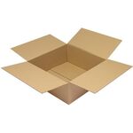Faltkarton 1-wellig Maße 450x450x180mm Qualität 1.30 C braun TRANSPAK - VPE: 25