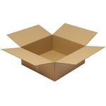 Faltkarton 1-wellig Maße 500x500x200mm Qualität 1.30 C braun TRANSPAK - VPE: 25
