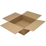 Faltkarton 2-wellig Maße 592x592x200mm Qualität 2.30BC braun TRANSPAK - VPE: 10