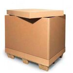 Palettenring 2-wellig Maße 1205x805x1200mm Qualtität 2.40BC braun Fefco 0501 - VPE: 5