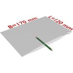 Gleitverschlussbeutel Maße 170x120mm Stärke 60µ PE transparent TRANSPAK - VPE: 1000