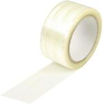 Klebeband fadenverstärkt Breite 50mm L.66m S.46µ PP transparent Hotmeltkleber - VPE: 36