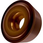 Drehwendeschneidplatte ISO RCMT 1204MOE-UR:T8430 D. 4,4mm PVD beschichtet - VPE: 10