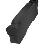 Wendeschneidplatte ISO GL4-D400M08-GM:T7325 Breite 4mm MT-CVD beschicht. Schwarz - VPE: 10