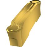 Wendeschneidplatte ISO GL5-D500MMO-MM:G8330 Breite 5mm PVD beschichtet Gold - VPE: 10
