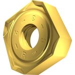 Fräswendeschneidplatte ISO SNMX 170508SR-R:M8340 D.5,7mm PVD beschichtet Gold - VPE: 10