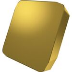 Fräswendeschneidplatte ISO SPKN 1504EDSR:M8340 Tiefe 13mm PVD beschichtet Gold - VPE: 10