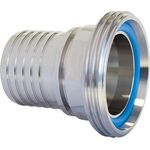 Milchrohrverschraubung Typ VMS VA (1.4404) Nenn-Gr.58x1/6 Zoll 32mm TEGUMA