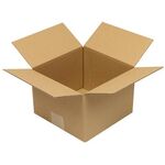 Faltkarton 1-wellig Höhenrillung Maße200x200x140mm Qualität1.10 B braun TRANSPAK - VPE: 50