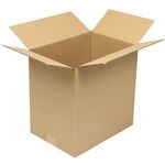 Faltkarton 1-wellig Höhenrillung Maße 330x235x330mm C4 Qualität 1.20 B braun - VPE: 25