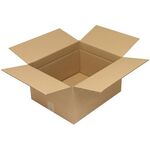 Faltkarton 1-wellig Maße 400x330x220mm Qualität 1.30 C braun TRANSPAK - VPE: 25