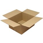 Faltkarton 2-wellig Maße 600x500x300mm Qualität 2.30BC braun TRANSPAK - VPE: 10