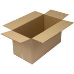 Faltkarton 2-wellig Maße 785x385x425 mm Qualität 2.35BC braun TRANSPAK - VPE: 15